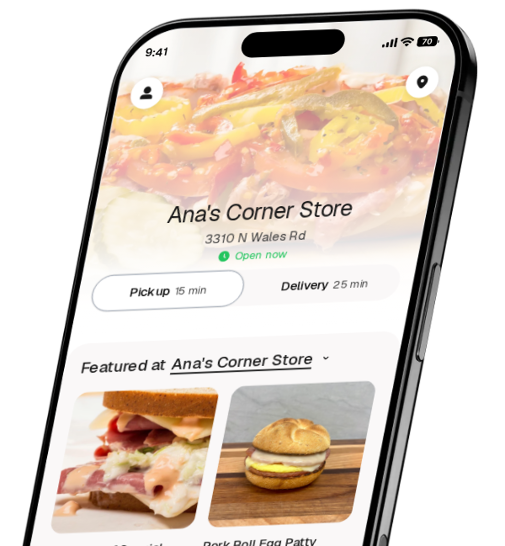 Ana's Corner Store app preview
